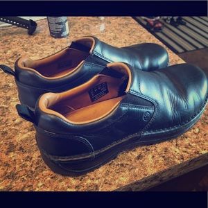 Red Wing Shoes 6700 9.5 D Black Slip On Metal Toe